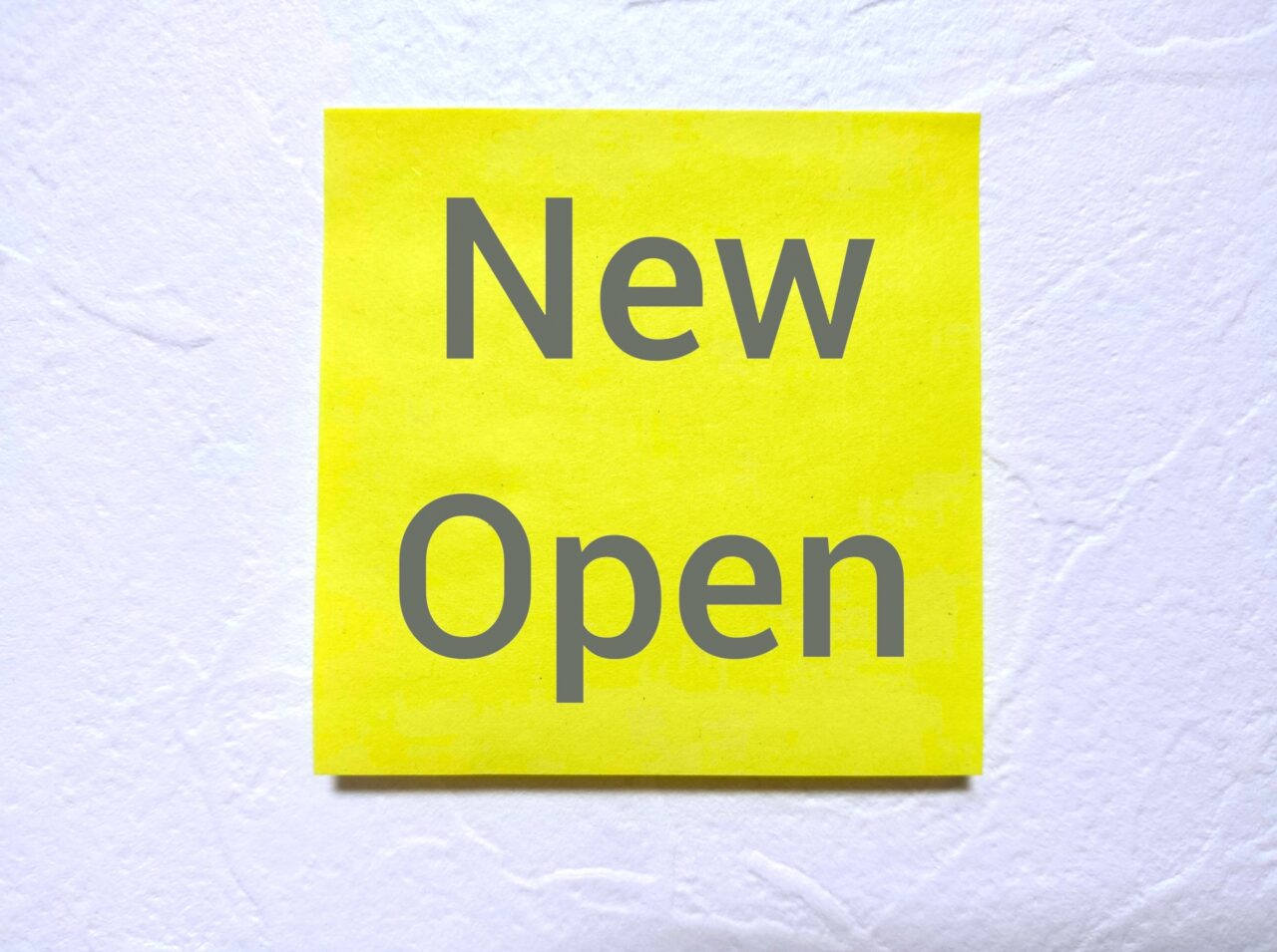 new open